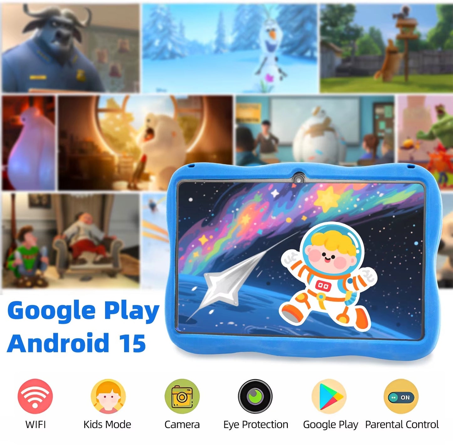 Android 7″ Tablet PC – 3GB RAM | Dual Cameras | WiFi & Bluetooth