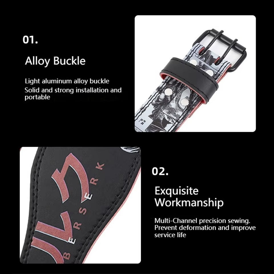 LOOGDEEL Waist Support Belt Lower Back Breathable Fitness Weightlifting Dumbbell Lumbar Waistband Support Sports Belt Women Men