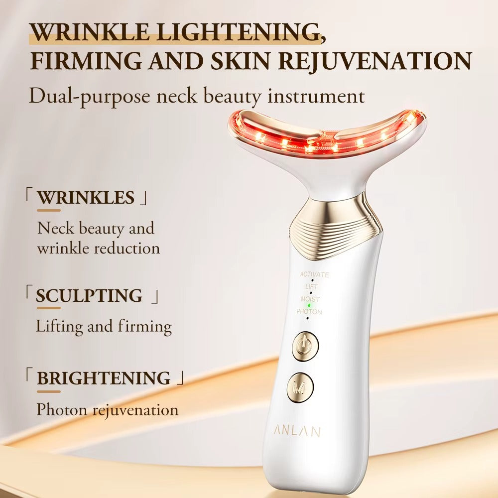 Face Neck Massager Household Lifting And Firming Facial Electric Introduction Lifting And Firming Beauty Massage Face Care Tools